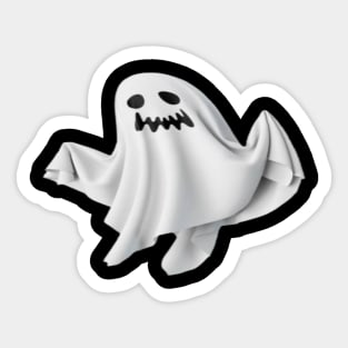 Halloween Ghost Design | Halloween decorations | Halloween | Scary Ghost | Ghost Shirt Sticker